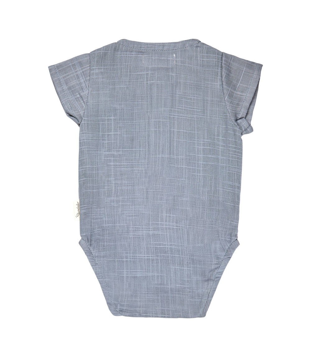 Body kurzarm Leinenoptik