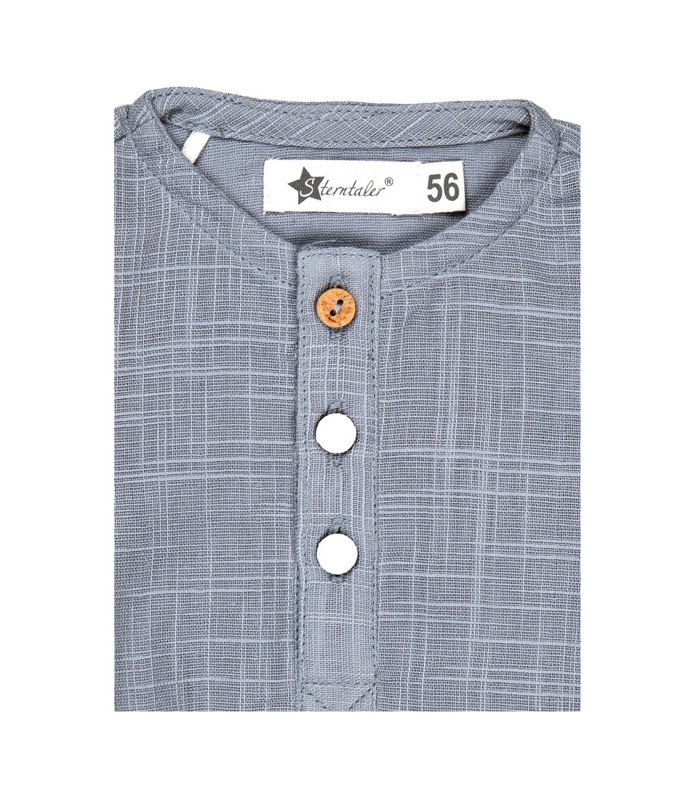 Body kurzarm Leinenoptik