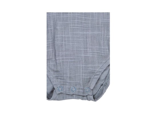 Body kurzarm Leinenoptik