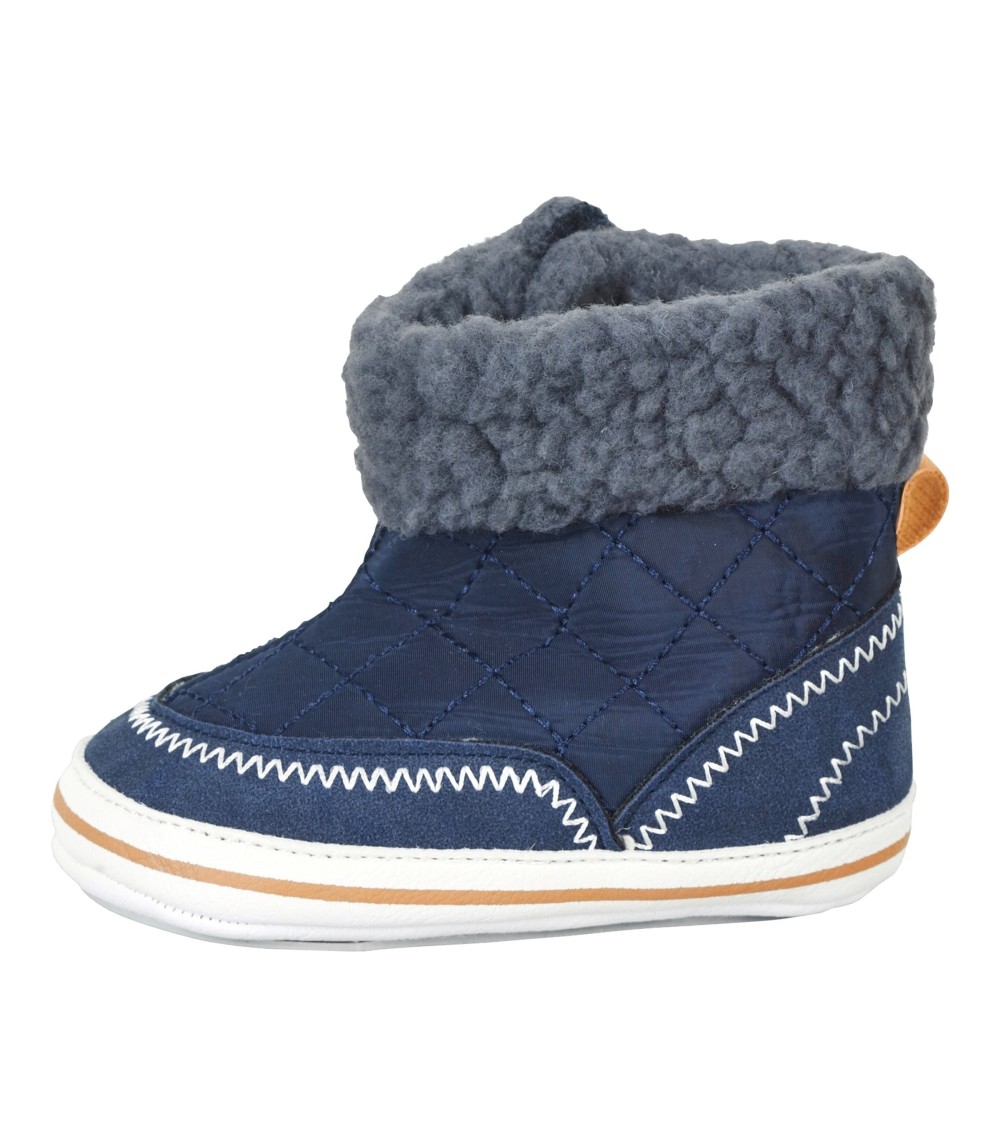 Stepp-Winterschuhe mit Klettverschluss