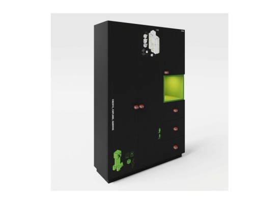 Kleiderschrank, 3-türig _4 PS_ MINECRAFT