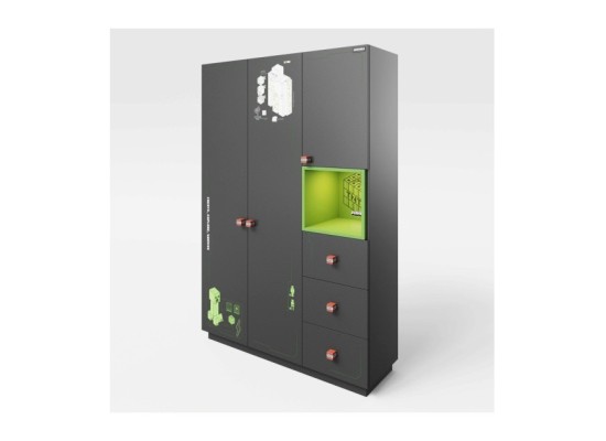 Kleiderschrank, 3-türig _4 PS_ MINECRAFT