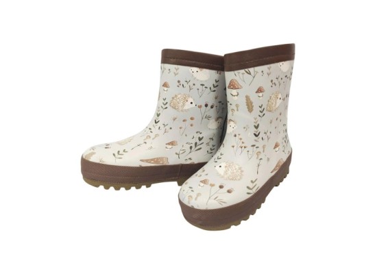 Gummistiefel gefüttert Igel Pflanzen