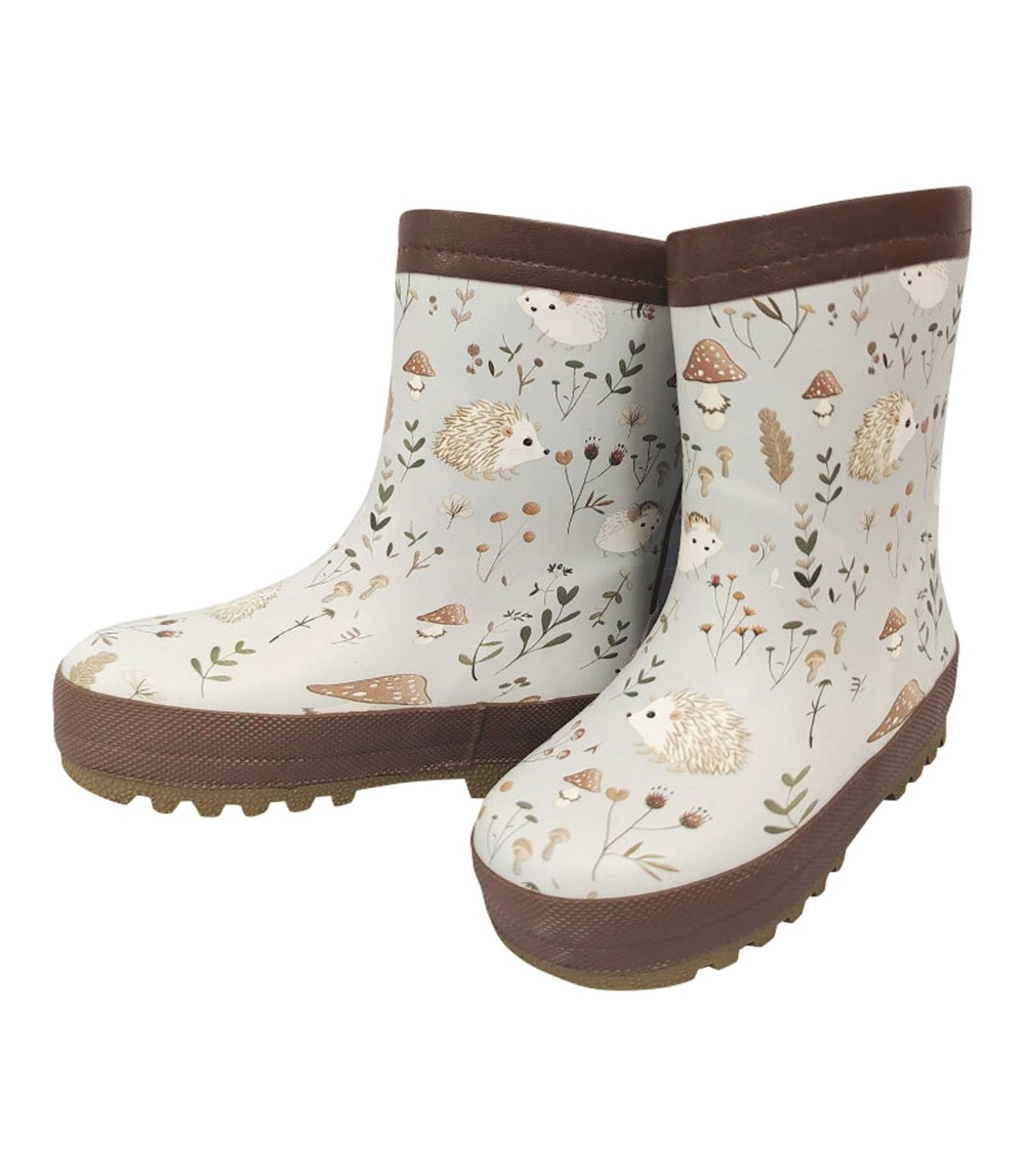 Gummistiefel gefüttert Igel Pflanzen