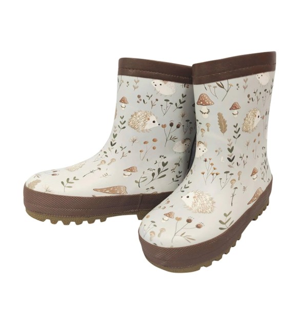 Gummistiefel gefüttert Igel Pflanzen