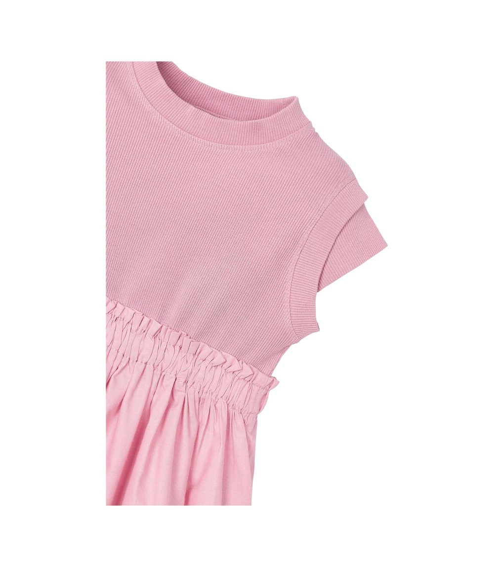 Kleid kurzarm Rippqualität