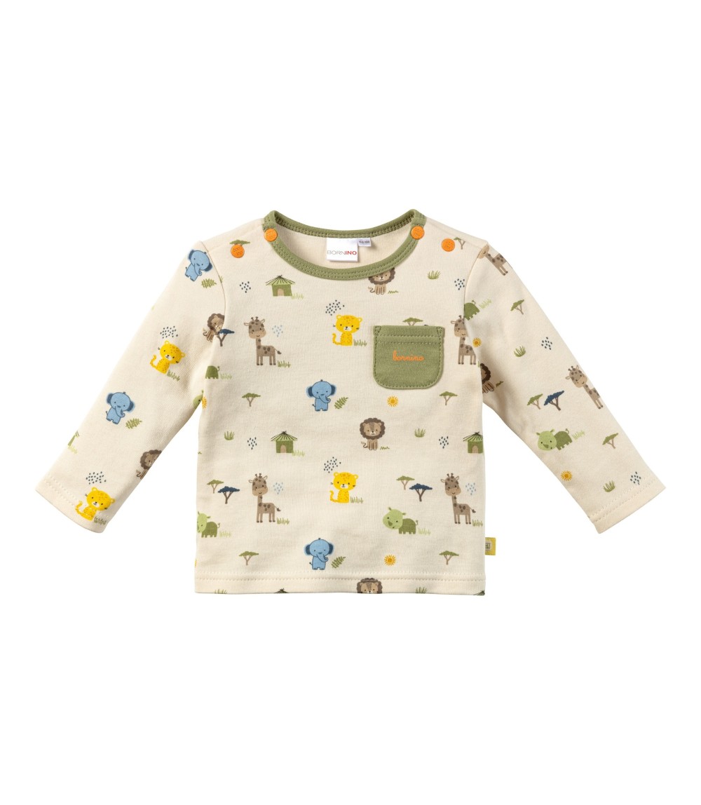 Shirt langarm Safari