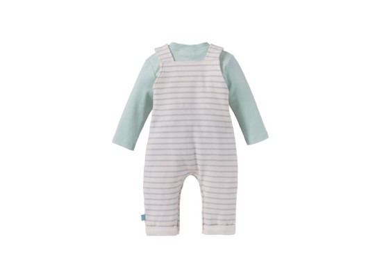 2-tlg. Set Latzhose mit Shirt Elefant