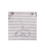 2-tlg. Set Latzhose mit Shirt Elefant