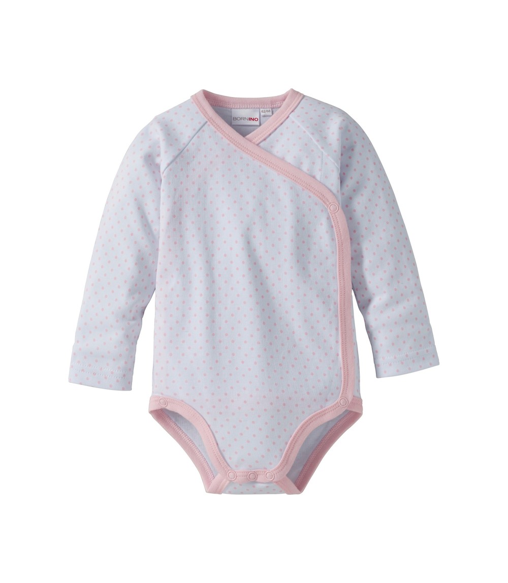 3er-Pack Wickelbodys langarm