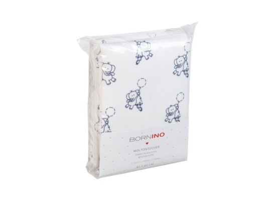 2er-Pack Moltontücher 80x80 cm