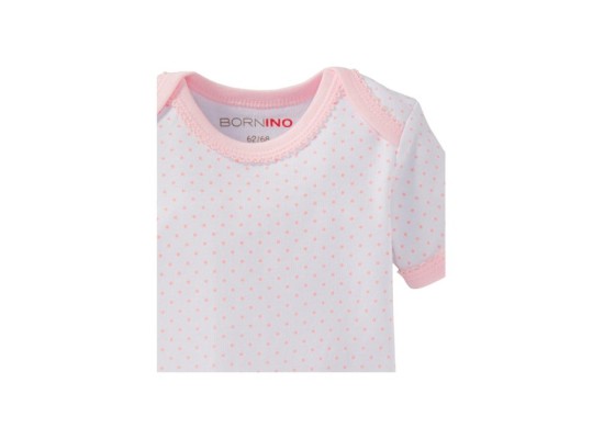 3er-Pack Bodys kurzarm