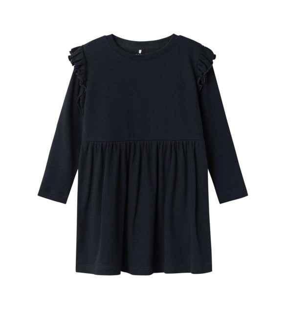 Kleid langarm Rippqualität