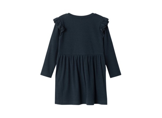 Kleid langarm Rippqualität