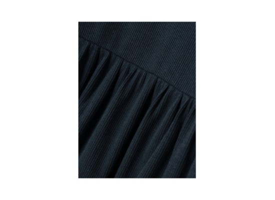 Kleid langarm Rippqualität