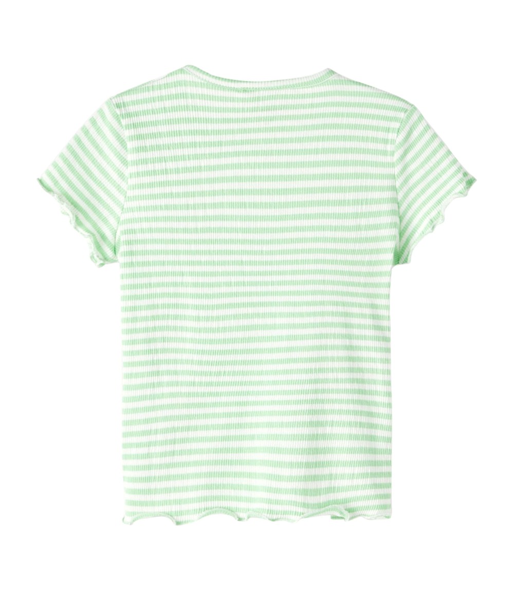 T-Shirt Rippqualität Ringel Erdbeere