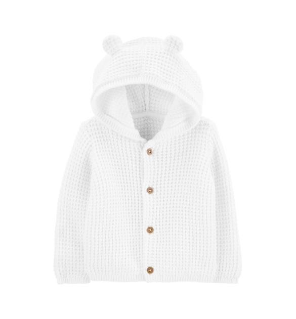 Strickjacke Kapuze mit Ohren