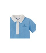 Polo-T-Shirt Waffelpiqué