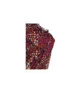 Chiffon-Kleid langarm Blumen