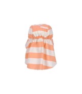 Schirmmütze mit Nacken- und UV-Schutz Ringel