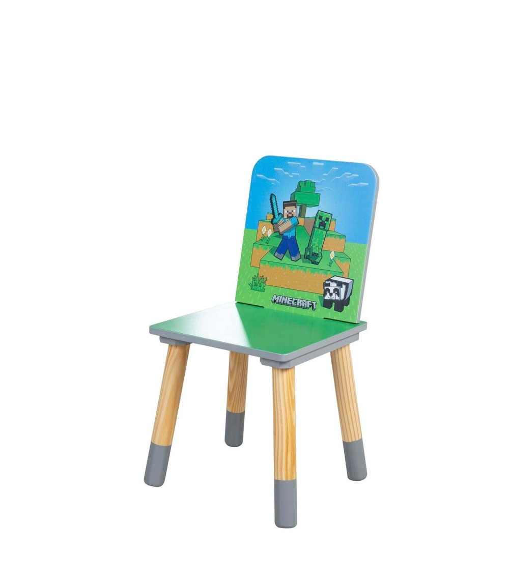  1 Tisch mit 2 Stühlen MINECRAFT