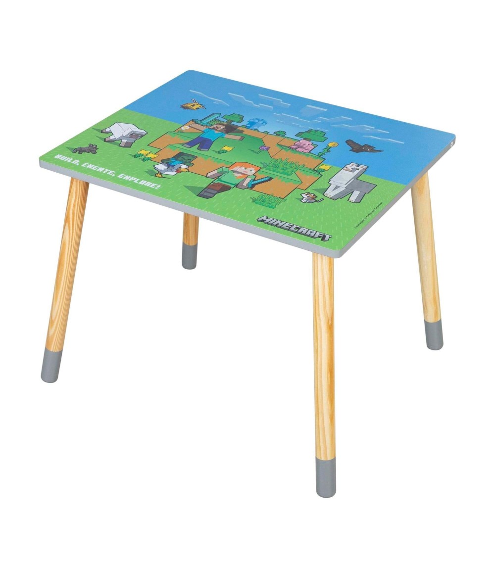 Sitzgruppen-Set, 1 Tisch mit 2 Stühlen MINECRAFT