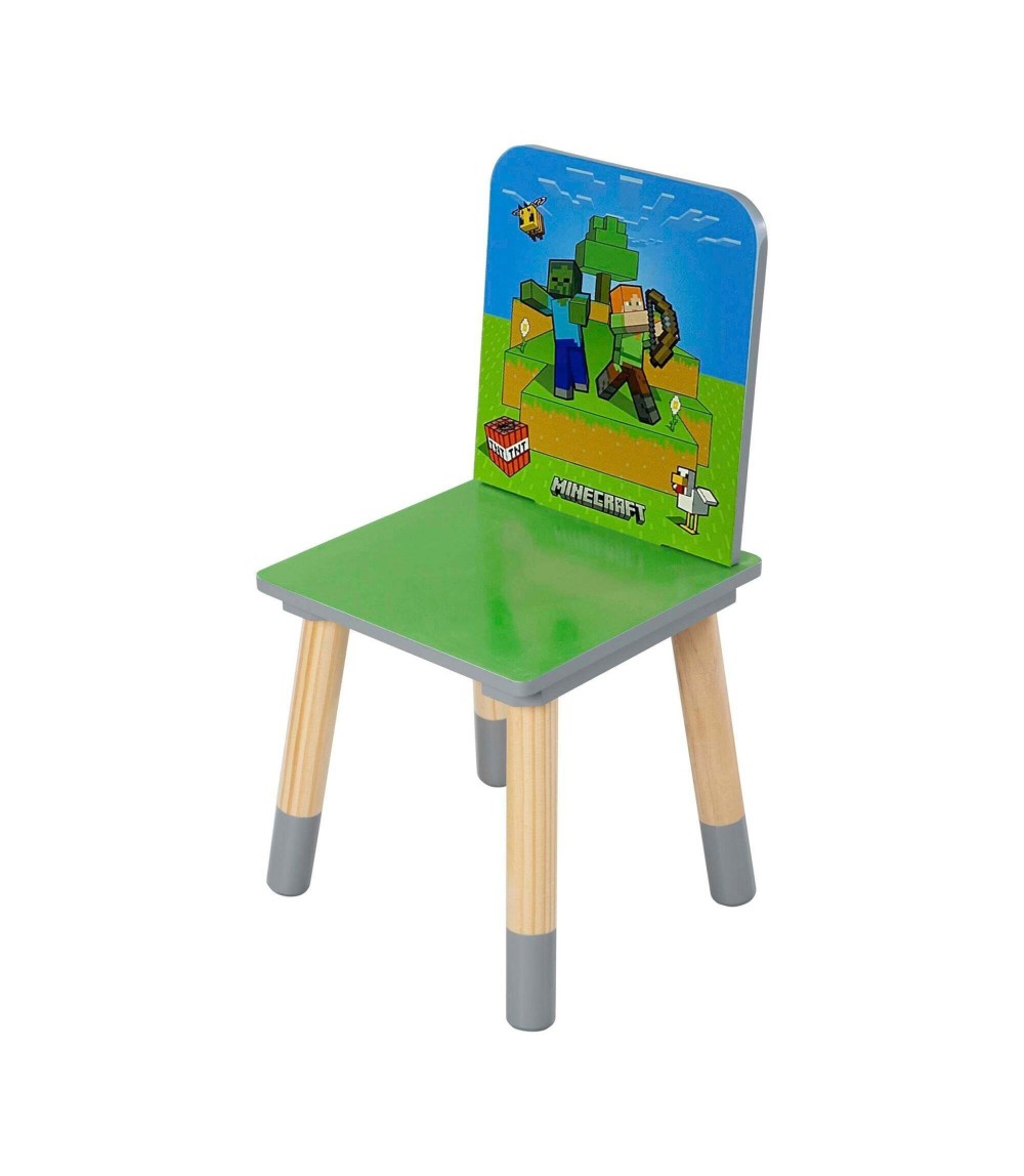 Sitzgruppen-Set, 1 Tisch mit 2 Stühlen MINECRAFT