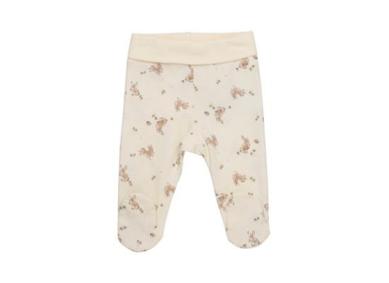 Frühchen-Hose mit Fuß Hasen