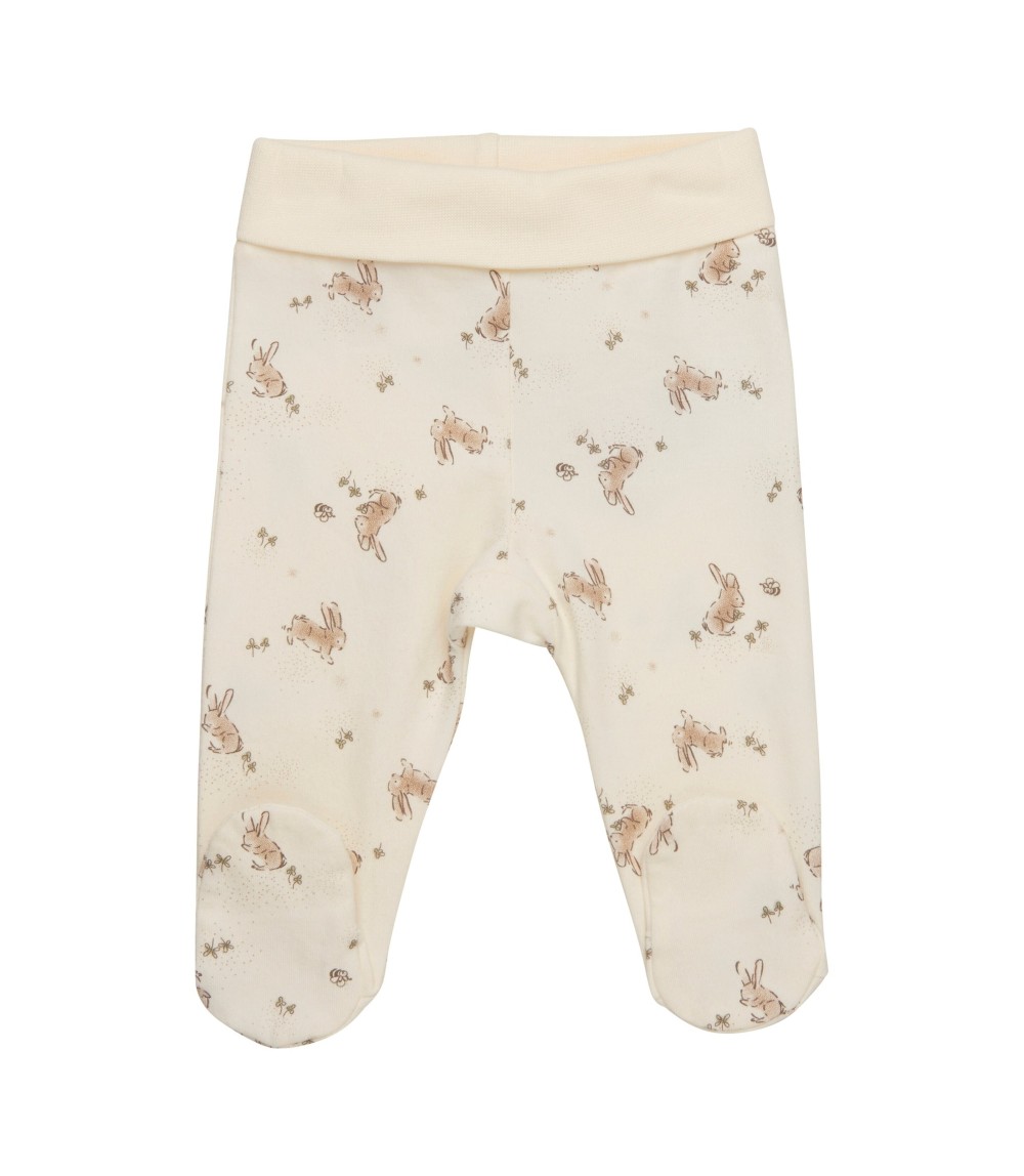 Frühchen-Hose mit Fuß Hasen