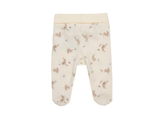 Frühchen-Hose mit Fuß Hasen