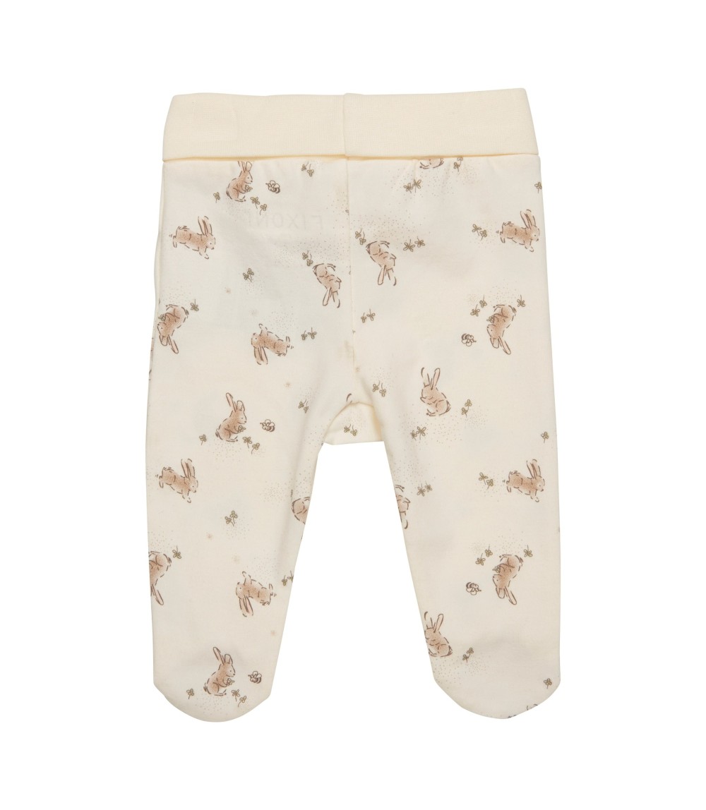 Frühchen-Hose mit Fuß Hasen