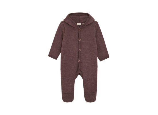 Woll-Overall mit Ohren