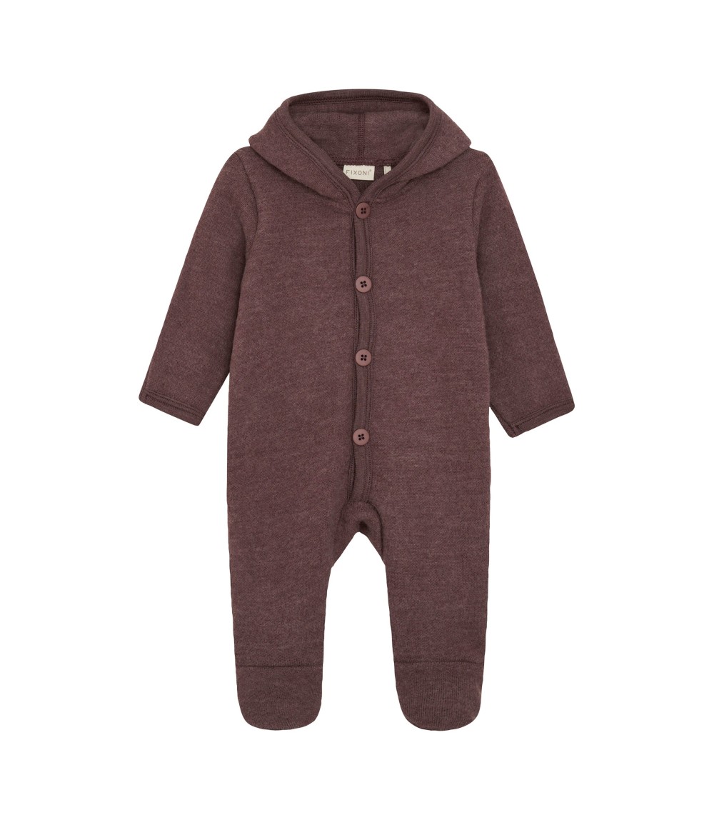 Woll-Overall mit Ohren