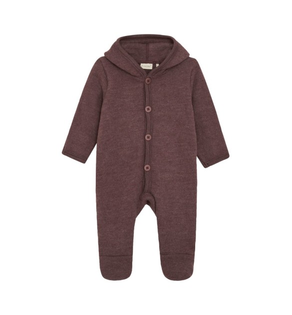 Woll-Overall mit Ohren