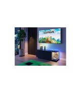 Lowboard mit 2 Türen, Kabeldurchführung, offene Ablage für Konsole, Ca