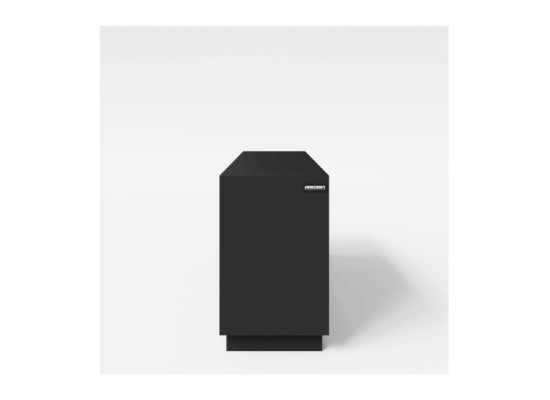 Lowboard mit 2 Türen, Kabeldurchführung, offene Ablage für Konsole, Ca