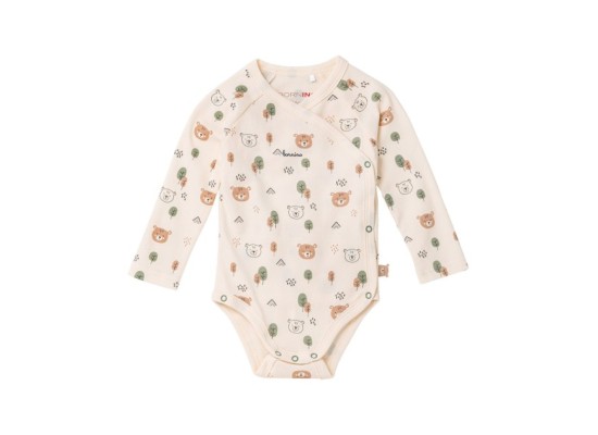 2er-Pack Wickelbodys langarm Tiny Forest