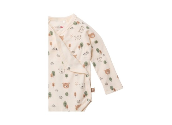 2er-Pack Wickelbodys langarm Tiny Forest