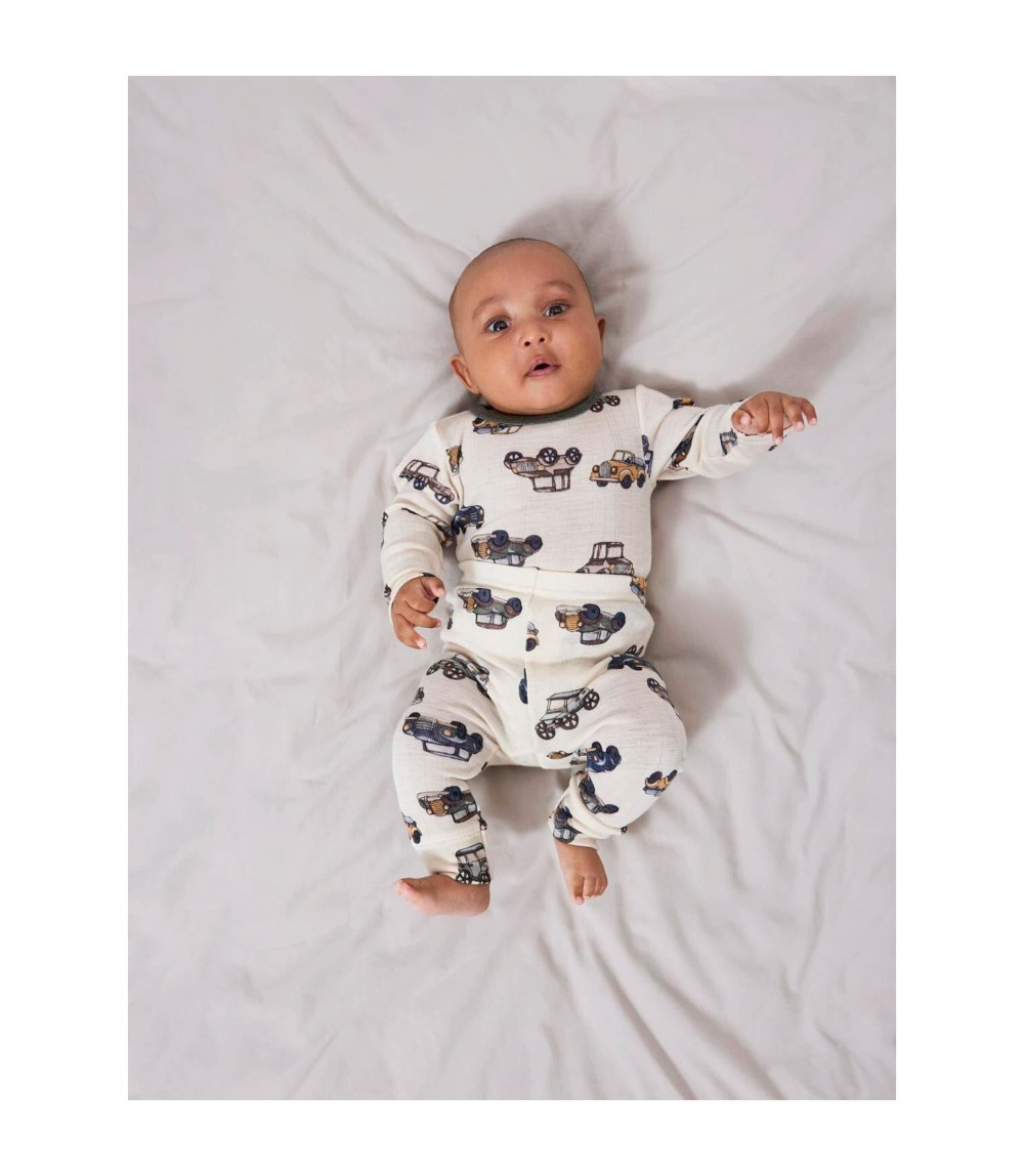 Wollhose Autos Rippqualität