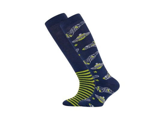 2er-Pack Kniestrümpfe Weltall