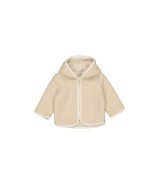 Plüschjacke mit Kapuze