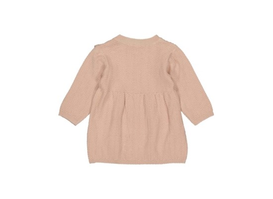 Strickkleid langarm Rüschen