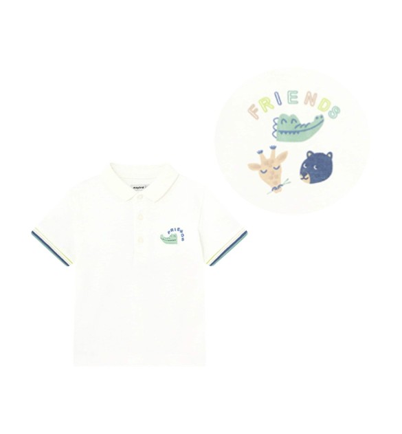 Polo-T-Shirt Tiere Piqué