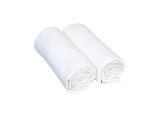 2er-Pack Moltontücher 80x80 cm