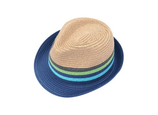Strohhut Streifen