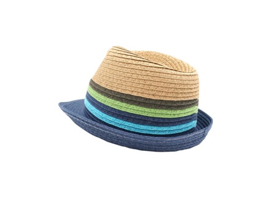 Strohhut Streifen