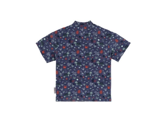 Bade-T-Shirt mit UV-Schutz Ozean