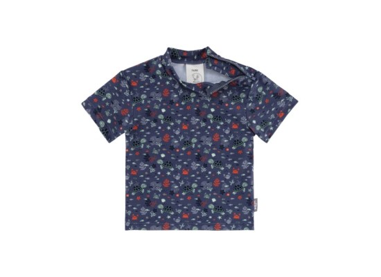 Bade-T-Shirt mit UV-Schutz Ozean