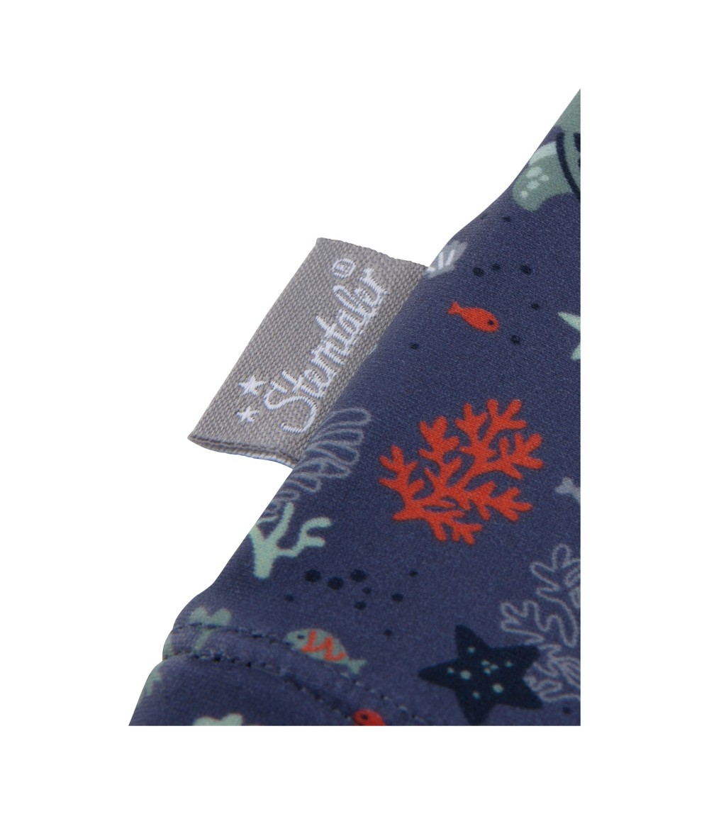 Bade-T-Shirt mit UV-Schutz Ozean