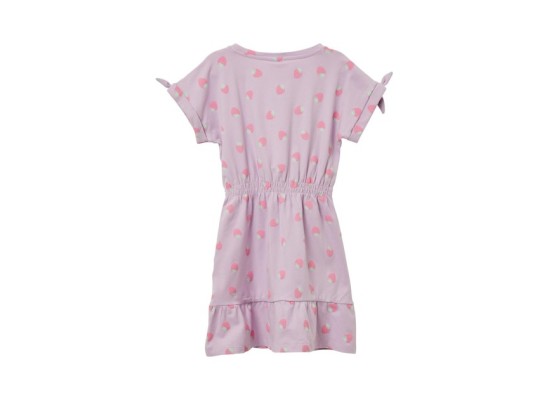 Kleid kurzarm Erdbeeren